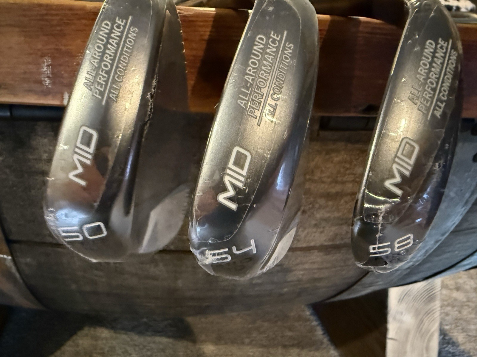 Brand New Cleveland RTZ Wedges Black Finish RH 50 Degree, 54 Degree, 58 Degree