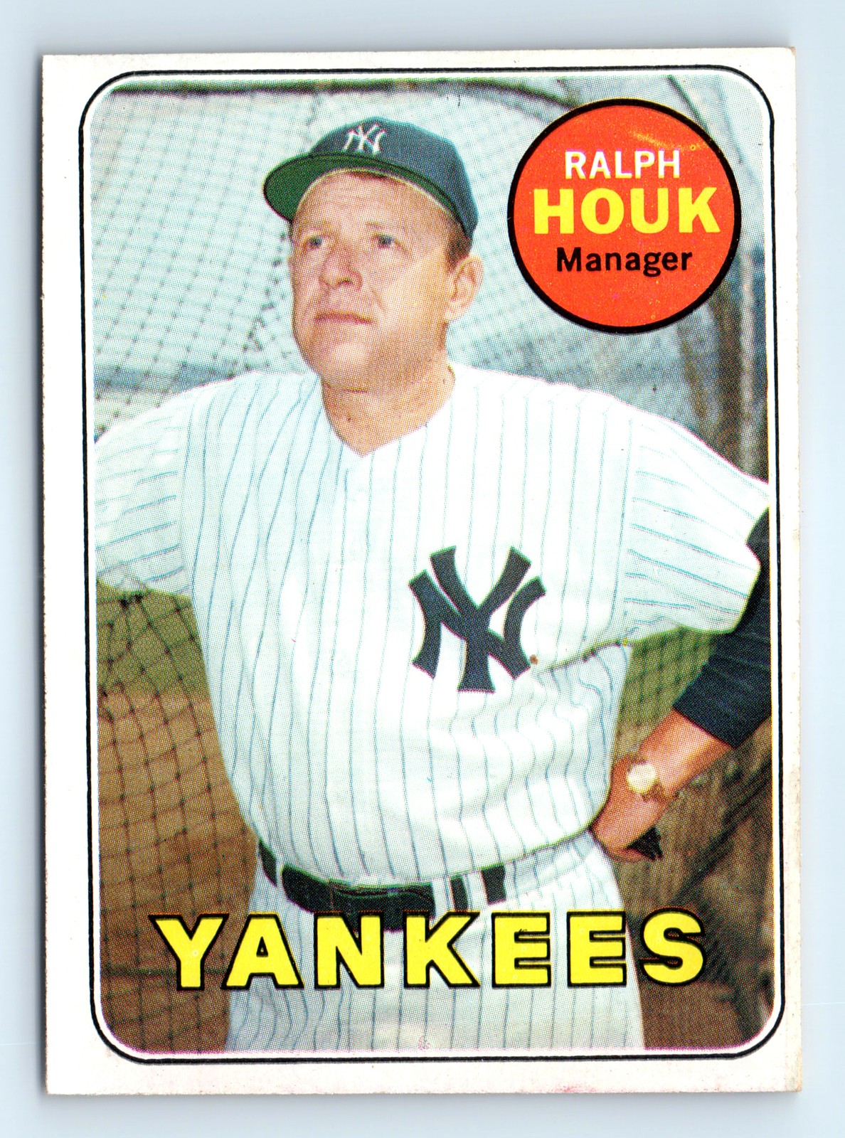1969 Topps #447a Ralph Houk