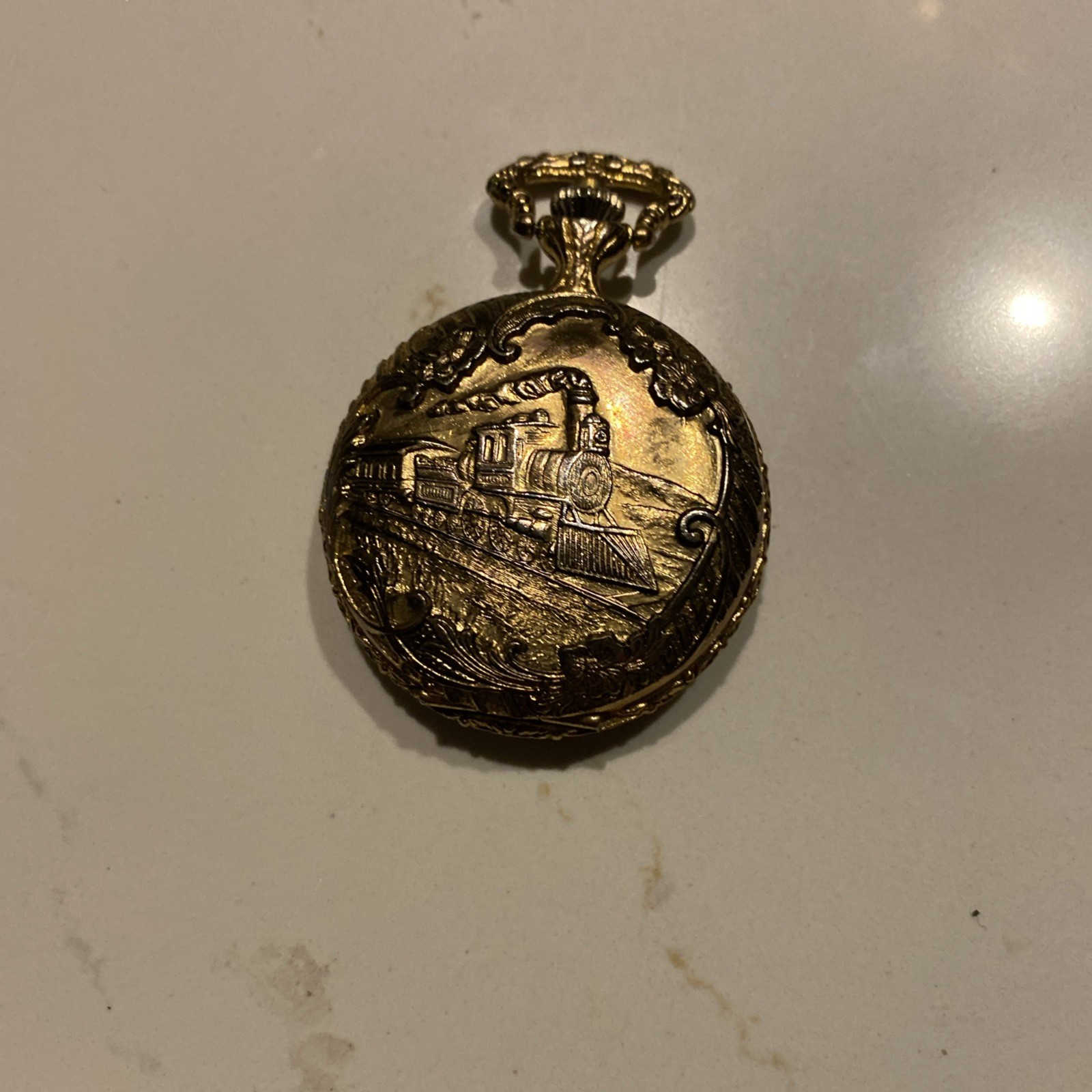 Vintage Pocket Watches Parts Art Project Mixed Brands Styles As Is Lot of Six