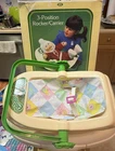 CABBAGE PATCH KIDS 3-1 Position Rocker/Carrier Seat 1983 VINTAGE w/box