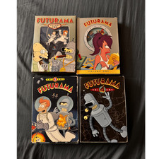 Futurama Volumes 1-4 DVD Box Set Animation Comedy Sci-Fi  Fantasy Collection