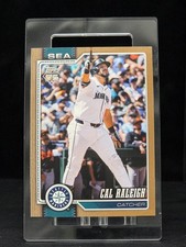 2026 Topps Series 1 Cal Raleigh Gold Parallel #140 Mariners /2026 SSP