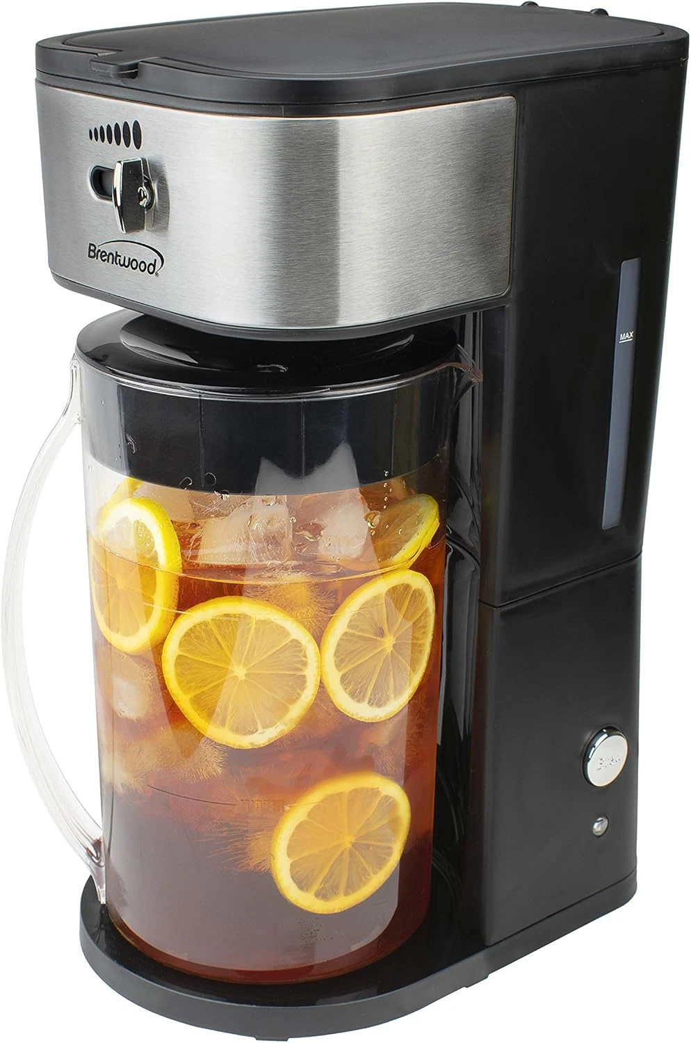 KT-2150BK Iced Tea & Coffee Maker with 64oz Pitcher - Sleek Black Design