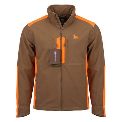 Banded WindGuard Softshell Jacket Mens 3XL NWT Blaze Orange Brown Hunting Coat