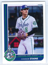 2025 Hartford Yard Goats (Double-A Colorado Rockies) Connor Staine