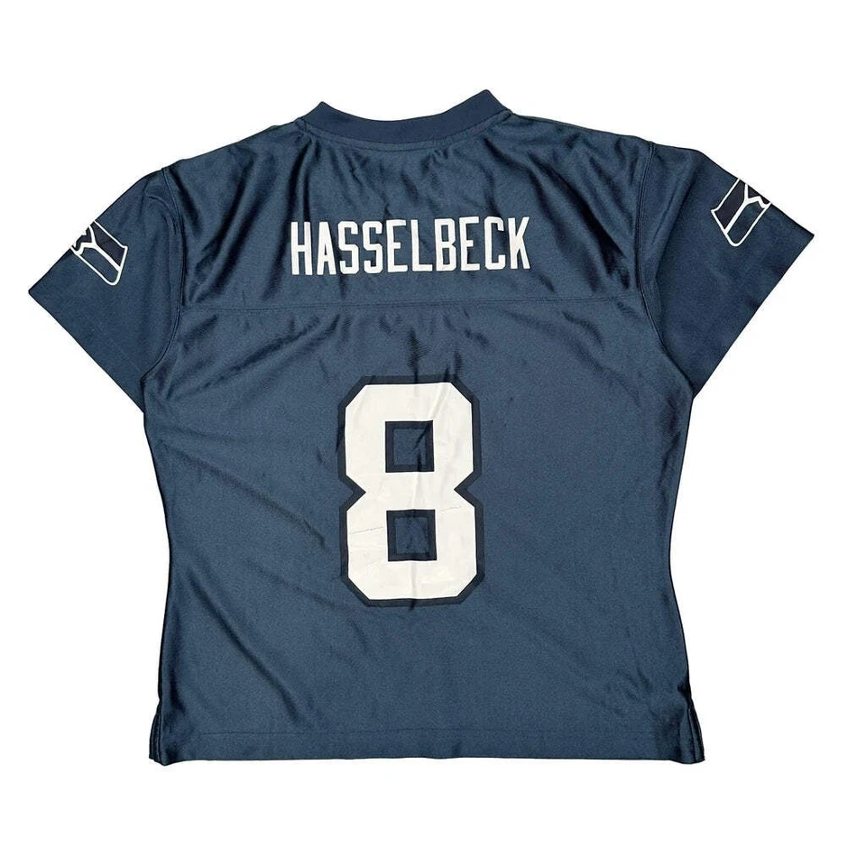 Camiseta de futebol americano Seattle Seahawks NFL - Poliéster azul médio - Imagem 2 de 4