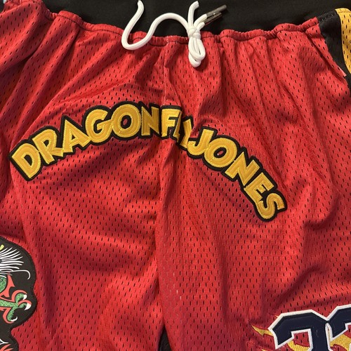 Headgear Classics Mens Medium Martin Dragonfly Jones Basketball Shorts 1992 - Picture 5 of 10