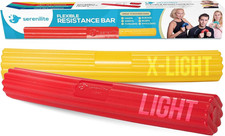 Flexible Resistance Bar, Grip Strength Trainer, Resistance Band, Forearm Exercis
