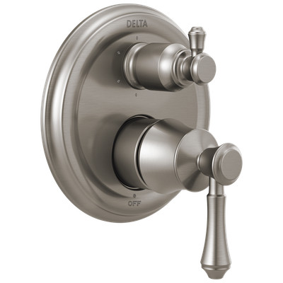 Delta Cassidy Valve Trim 6-Setting Diverter Stainless-Certified Refurbished
