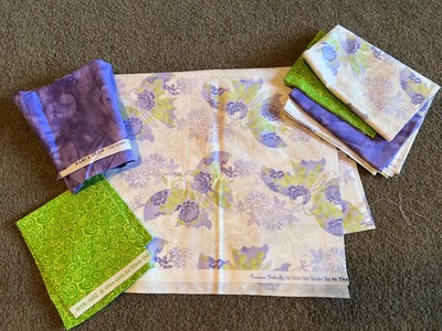 Precut Fabric w/Contrasting Trim DIY Sew 2 Pillows PRINCESS BUTTERFLY Gray Sky