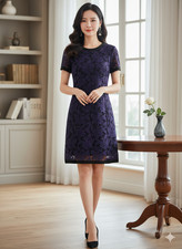 Donna Morgan Size 4 Cocktail Dress 👗 Chic Evening Party Style ✨