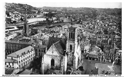 BBHP12-1073-47 - Ein Flug Über Agen - Kathedrale Saint-Caprais & Le C