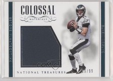 2017 Panini National Treasures Colossal Materials 89/99 Carson Wentz #2 7ba