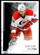 2014-15 SP AUTHENTIC FUTURE WATCH JARED STAAL /1299 Carolina Hurricanes #205