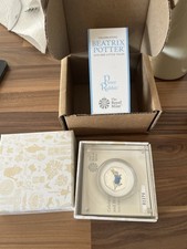 2017 Royal Mint Peter Rabbit Silver Proof 50p Coin