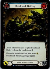 Breakneck Battery (Blue) Rare Welcome to Rathe WTR013 NM