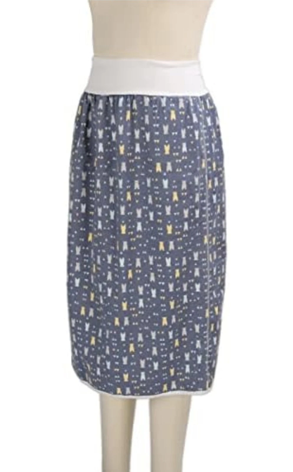 Wearable Incontinence Bed Pads, Diaper Skirt,Suitable 50-80kg, Waist Approx1m