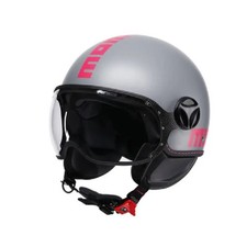 Casco Momo Design FGTR Classic E2206 Matt Grey Fucsia tg L