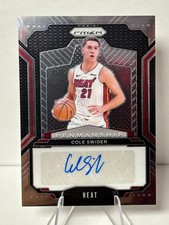 2024-25 Panini Prizm - Penmanship Cole Swider #PNM-CSH (AU)