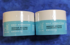 2 x e.l.f. Holy Hydration Makeup Melting Cleansing Balm .45 oz each travel sizes