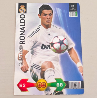 Panini 2009-10 UEFA Champions League Super Strikes Cristiano Ronaldo Real Madrid