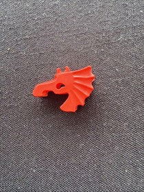 LEGO Parts 6125 (1pc) Horse Battle Helmet Red