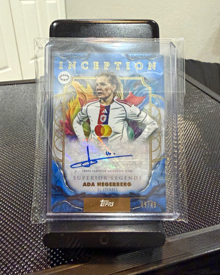 Topps Inception UEFA 2025/26 Ada Hegerberg Superior Legends Auto SL-AH /49