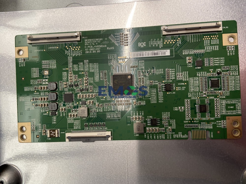 47-6021287 TCON BOARD FOR TECHWOOD 65AO9UHD 2002 (C-PCB_HV650QUB)