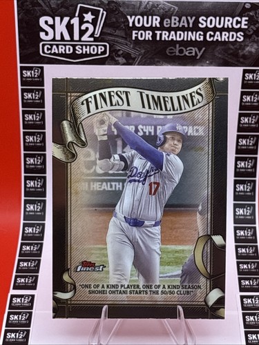 2025 Topps Finest Timelines #FT-12 Shohei Ohtani Dodgers