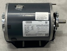 Leeson Condenser Fan Motor 1 Hp 56 Frame 1 Speed Open Drip proof 5K46MN4087