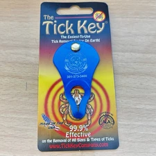 Aluminum Tick Removal Tool Dog Cat Pet Hunting Blue USA Safely Completely