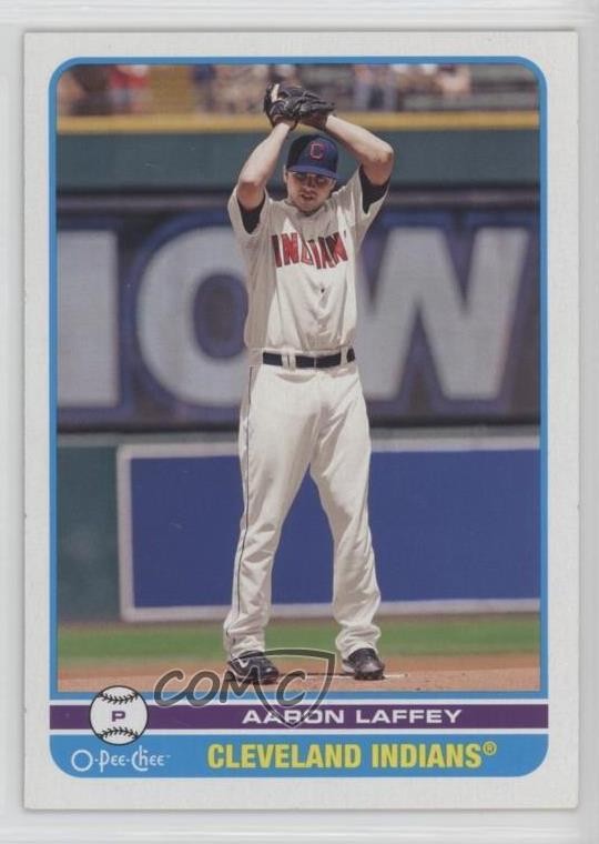2009 O-Pee-Chee Aaron Laffey #182 06x7