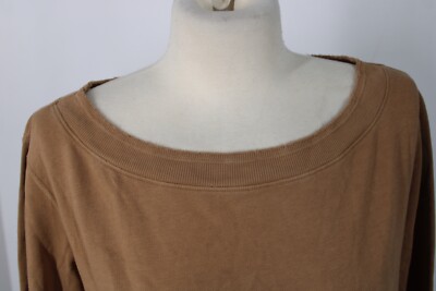 Nancy Rose 6 Black Brown Ombre French Terry Dance Sweatshirt
