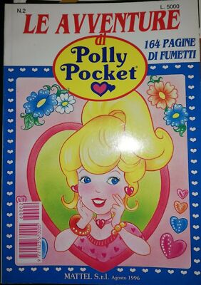 POLLY POCKET Comic Comics Adventures of Polly Pocket No.2 1996 MATTEL [C78] RARE