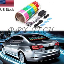 17.7 Led Music Sound Color Rhythm Flash Light Sticker Activated Equalizer Lamp