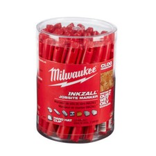 Milwaukee INKZALL Red Fine Tip Jobsite Marker 36-Pack