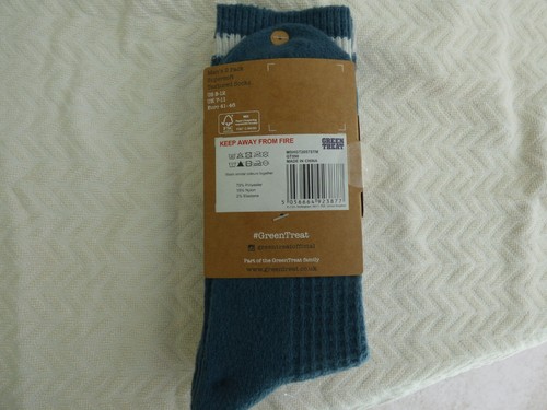 Green Treat Super Soft 2 Pack Socks Size 8-12 Choose Colors - Picture 10 of 23