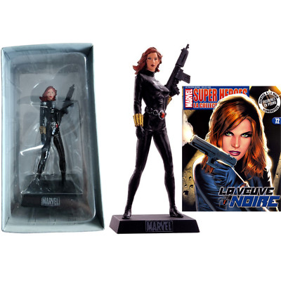 Marvel Super Heroes Schwarz Widow 72 Figürchen Blei Eaglemoss Comic Bd Statue TV