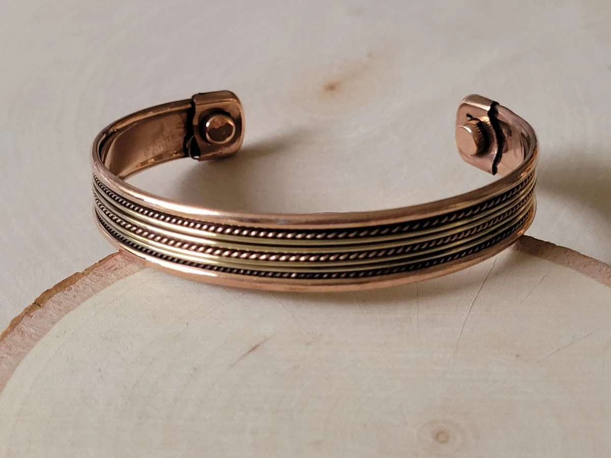 Brass bracelets for on sale arthritis