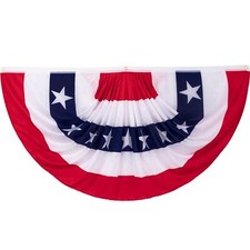3 x 6 FT 4th of July Decorations, 1 PCS Large Fourth of July Banner, Patrioti...