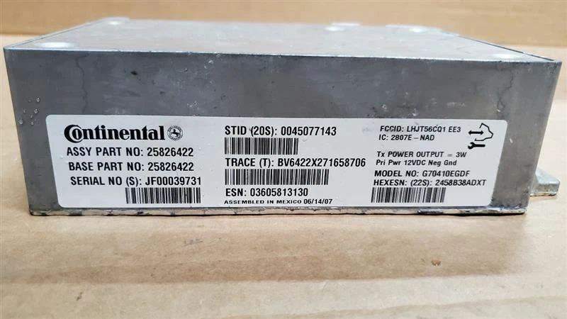 Коммуникация Onstar модуль вариант UE1 07 08 SKY SOLTICE - Изображение 4 из 4