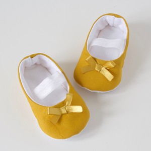 mustard baby girl shoes