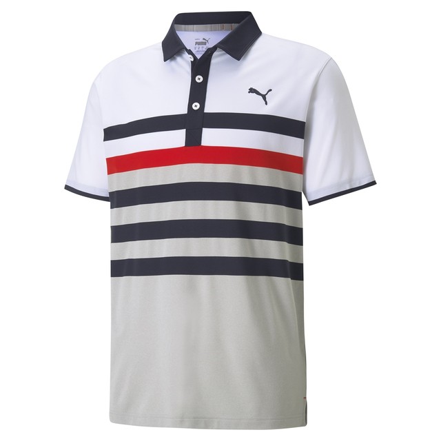 PUMA Golf- Mattr One Way Polo Navy 
