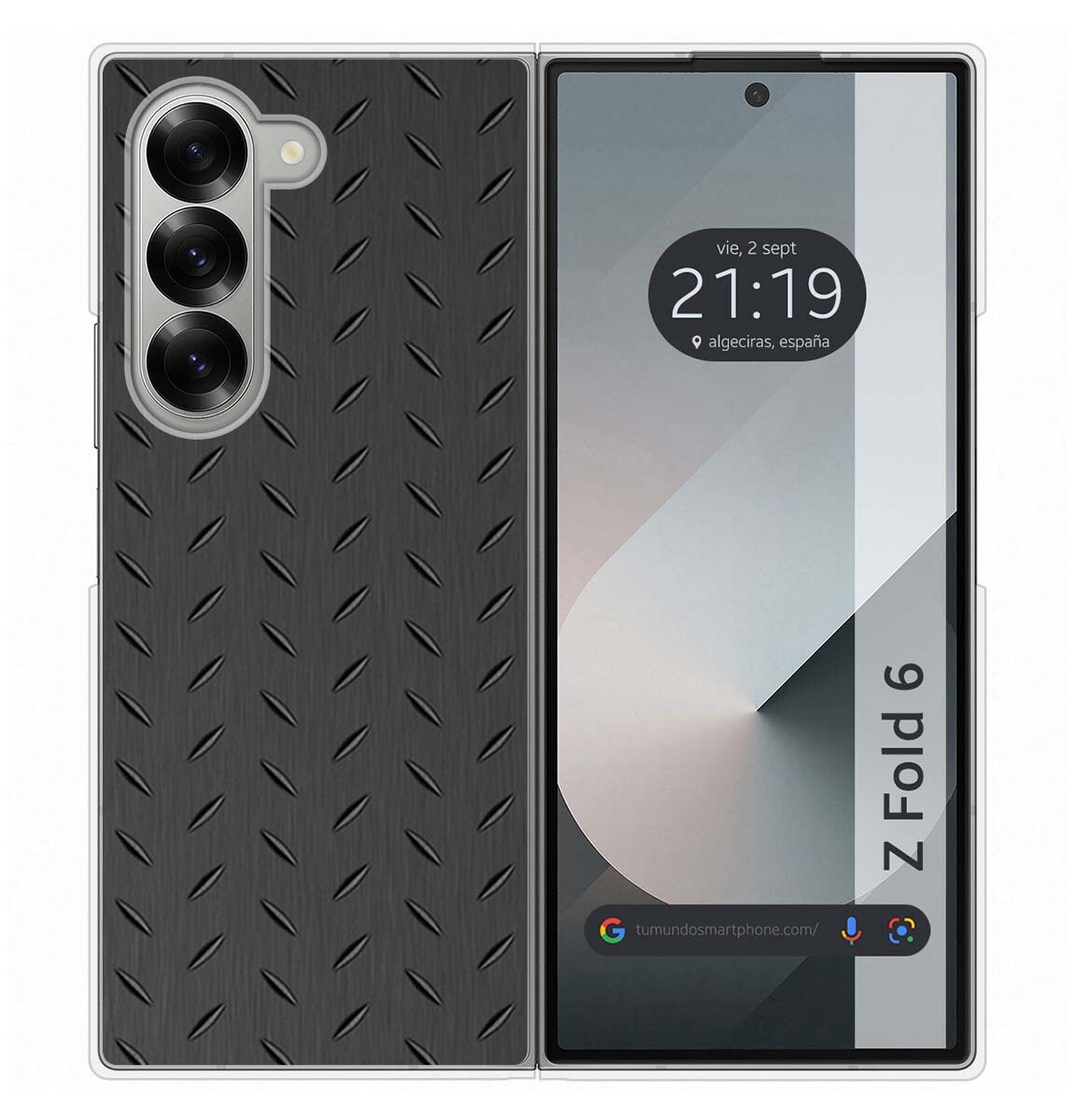 Custodia Rigida Per Samsung Galaxy Z FOLD 6 5G Design Metal Disegni
