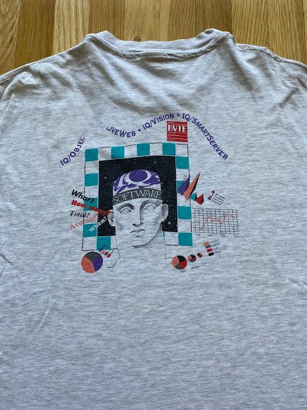 Vintage 90s IQ Software Computer Processor Promo … - image 2