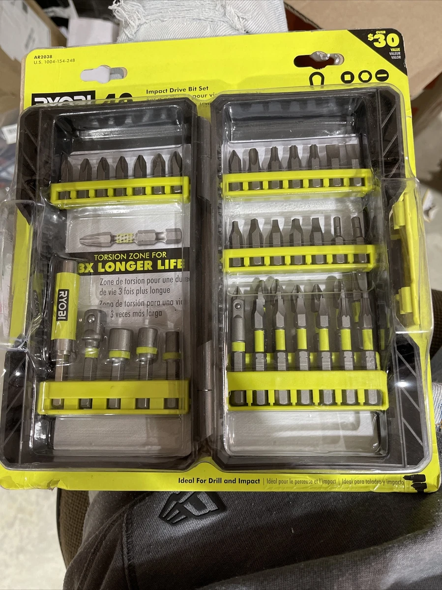 Ryobi screw deals set