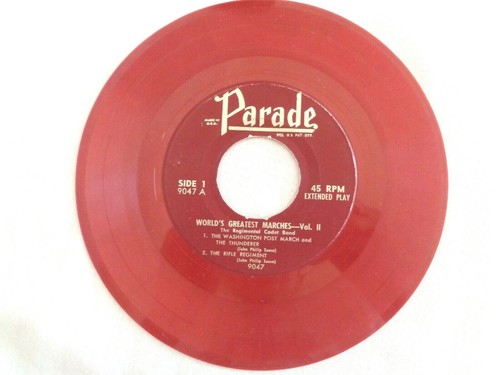 Sousa World’s Greatest Marches Vol. II 45 Record 9047 (#5463) - Picture 5 of 6