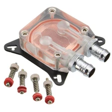 Computer GPU Water Cooling Block Liquid Cooler Kit Copper Base Radiator G1/4"