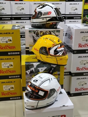 Motorcycle helmet Bilmola X Initial D Limited Edition collection