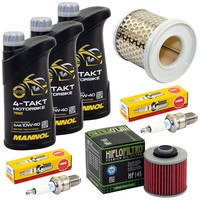Wartung 3L ÖL Set FüR Yamaha Xv 535 Virago 1996-03 Luftfilter ÖLfilter ZüNdkerze